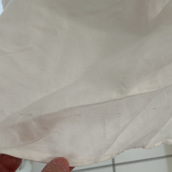 NWT Ashley Stewart Sharkbite Linen Dress - Picture 8 of 8